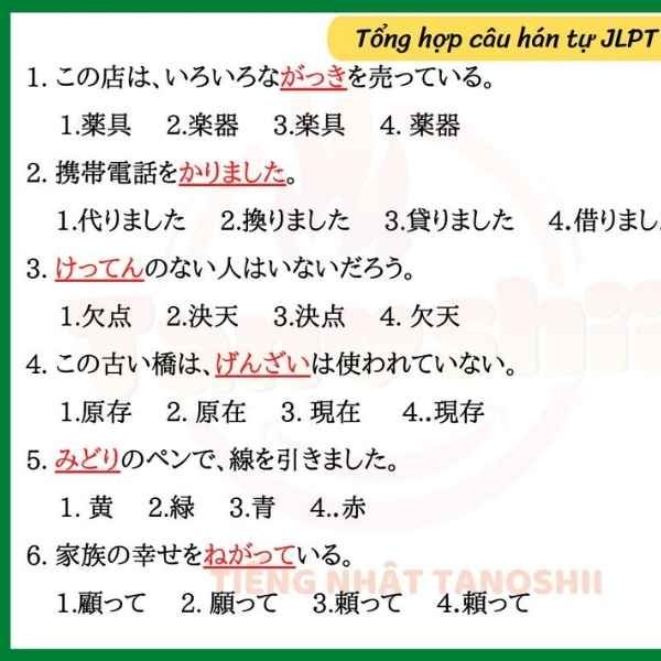 JLPT N3 Syllabus