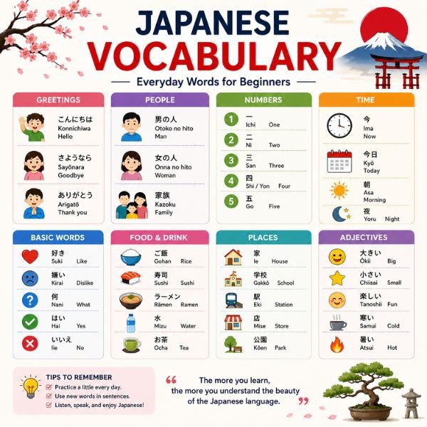 Japanese Vocabulary