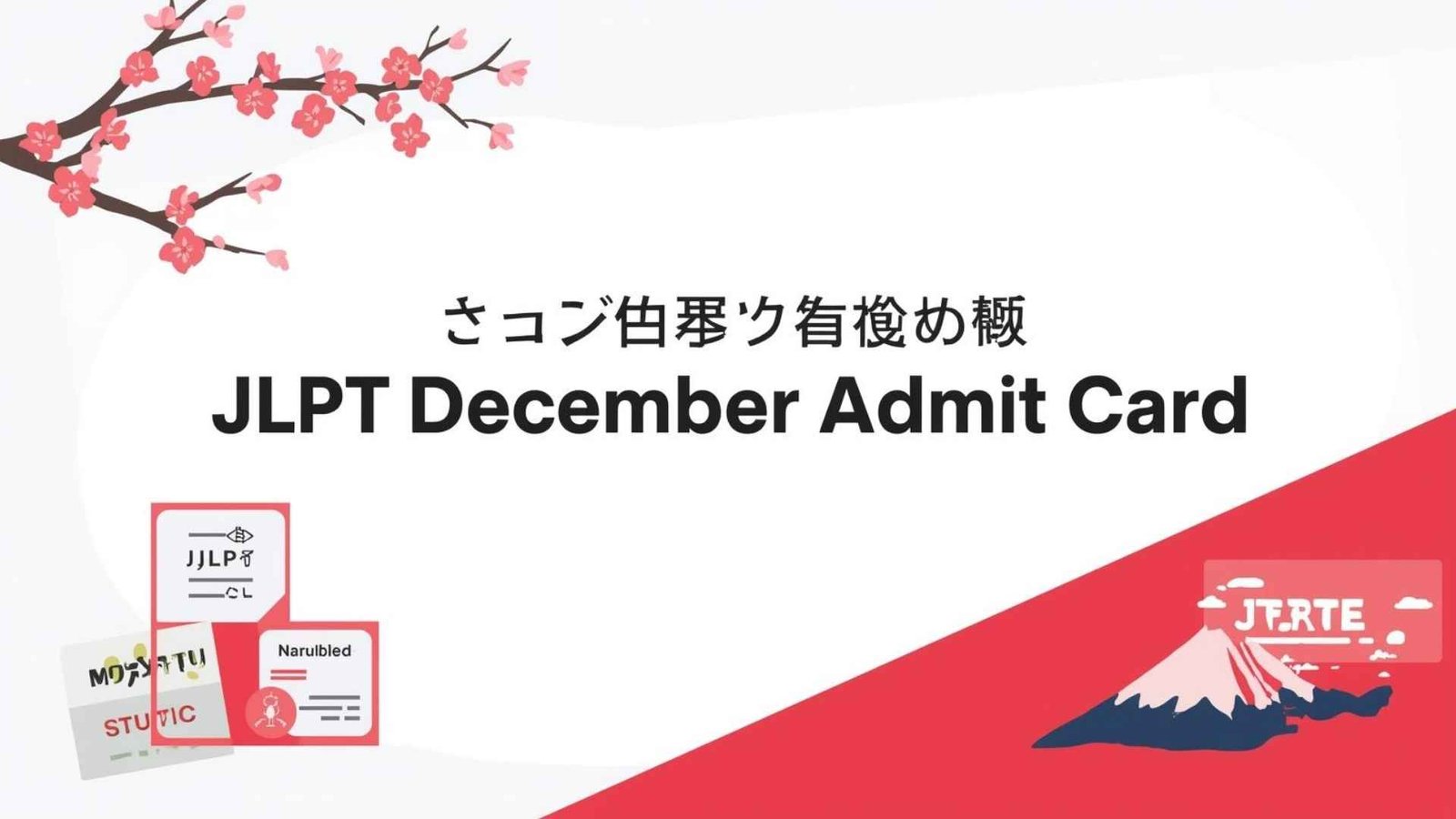 JLPT December 2025 Admit Card: Official Release Date, Steps to Download & Full Guide
